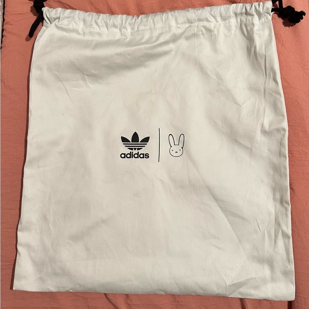 Adidas Bad Bunny Logo Drawstring Bag